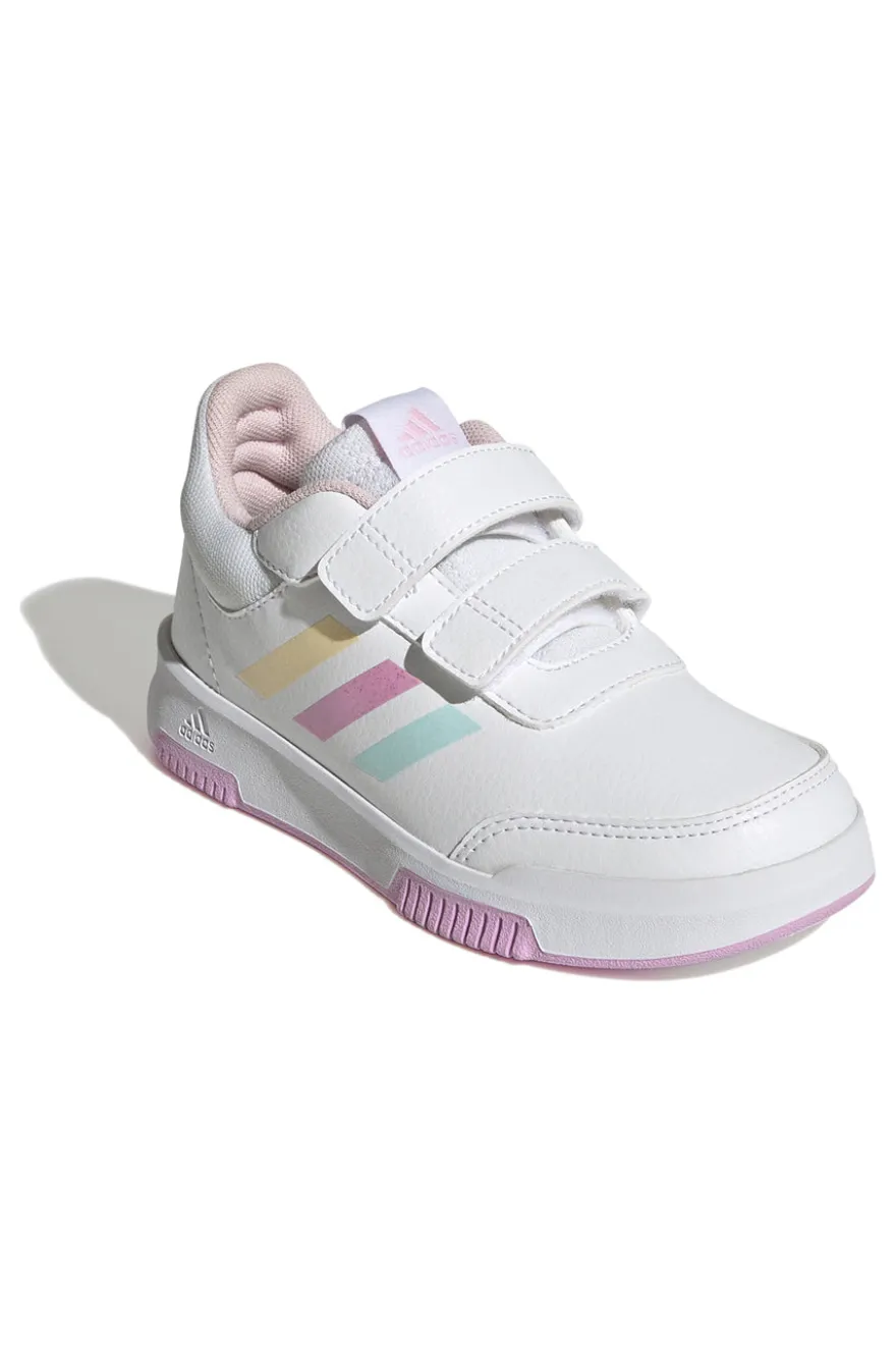 Sneakers Bianche Con Strappi in Velcro Adidas Tensaur Sport 2 CF K