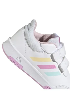 Sneakers Bianche Con Strappi in Velcro Adidas Tensaur Sport 2 CF K