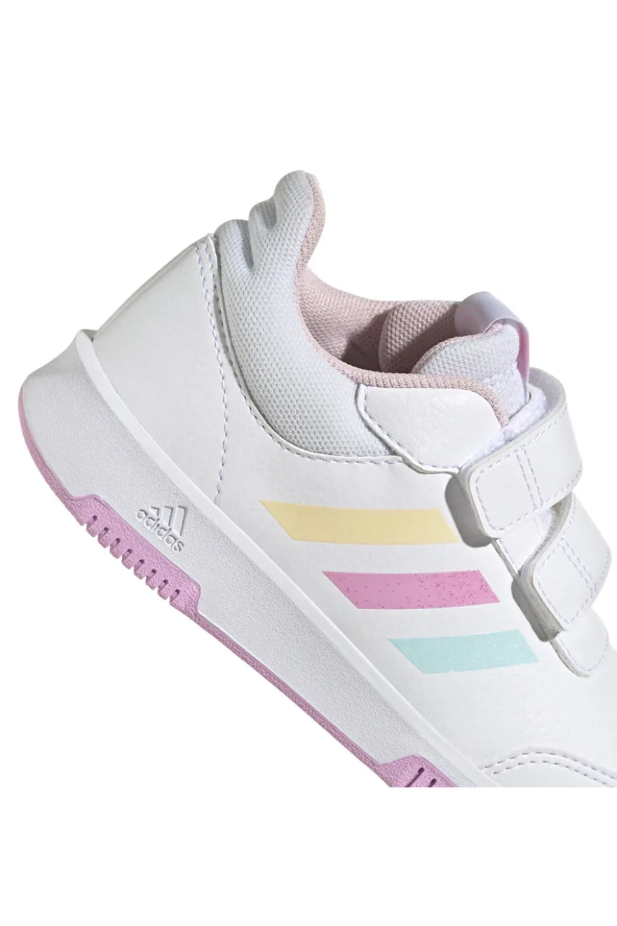 Sneakers Bianche Con Strappi in Velcro Adidas Tensaur Sport 2 CF K