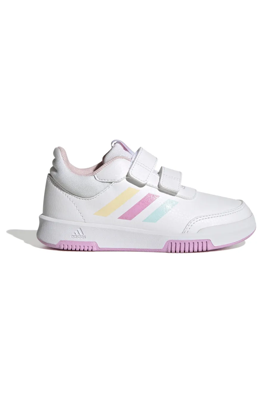 Sneakers Bianche Con Strappi in Velcro Adidas Tensaur Sport 2 CF K