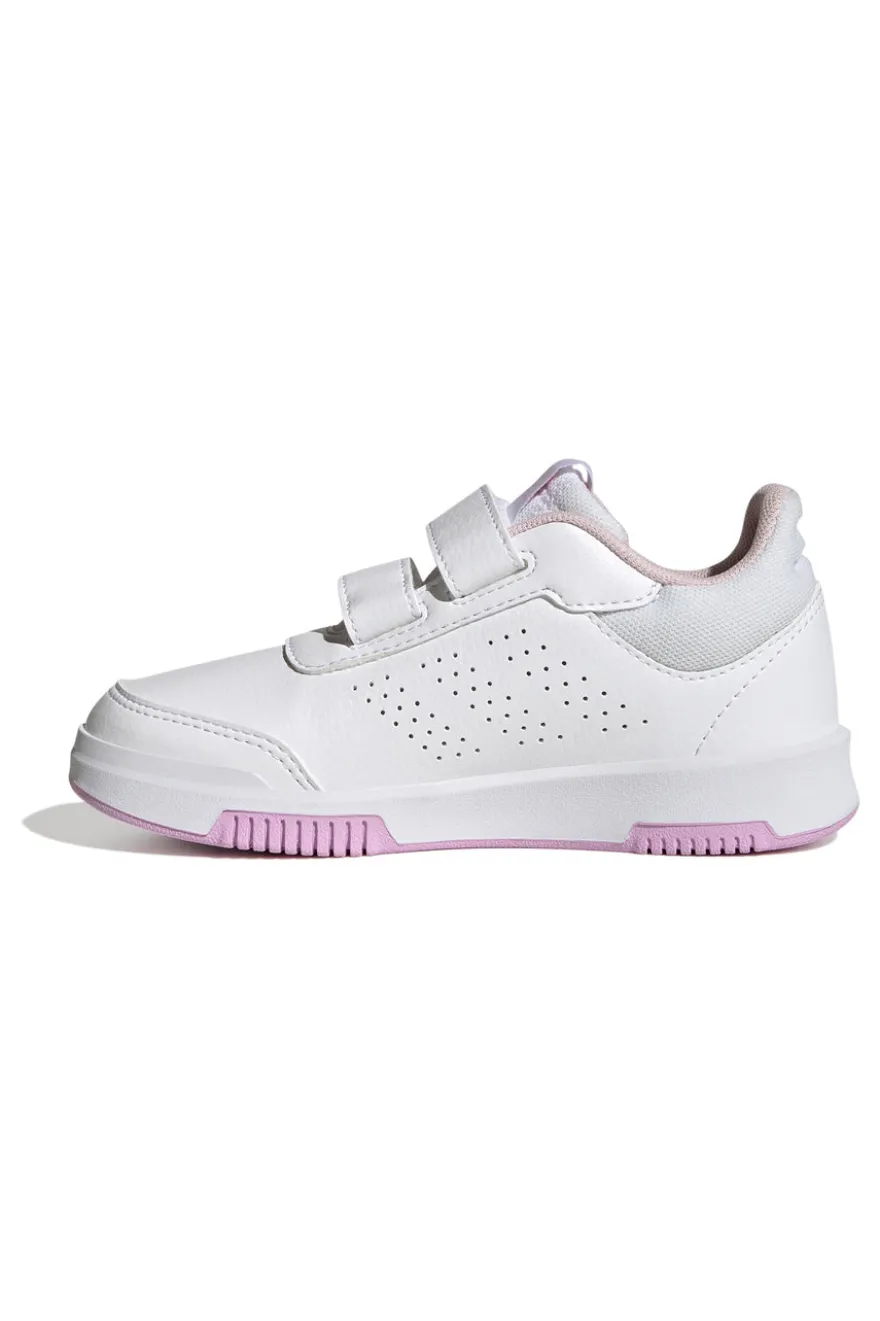 Sneakers Bianche Con Strappi in Velcro Adidas Tensaur Sport 2 CF K