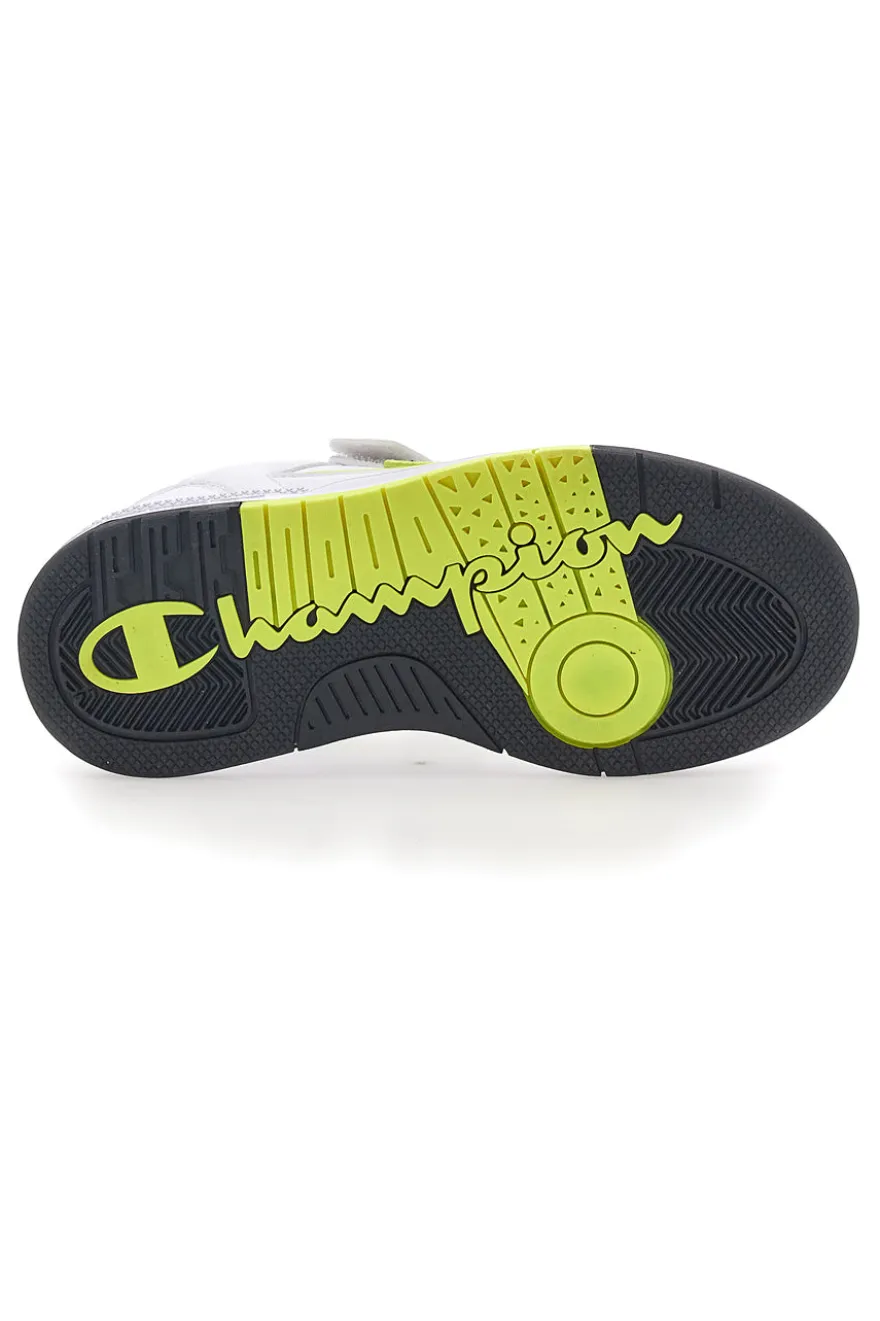 Sneakers Bianche Con Strappo in Velcro Champion Rebound Heritage B Ps