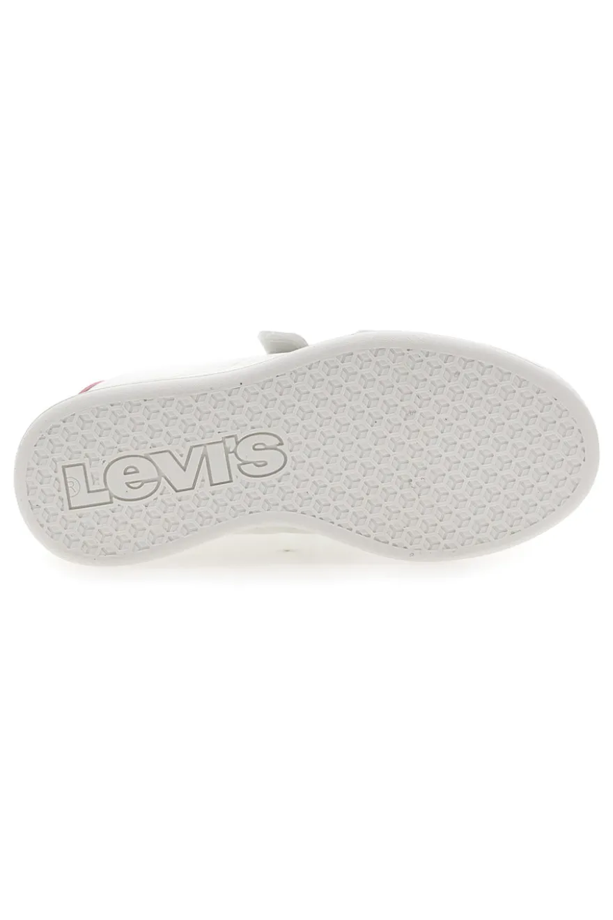Sneakers Bianche Con Strappi Levi's Bell Jr VAVE0200S