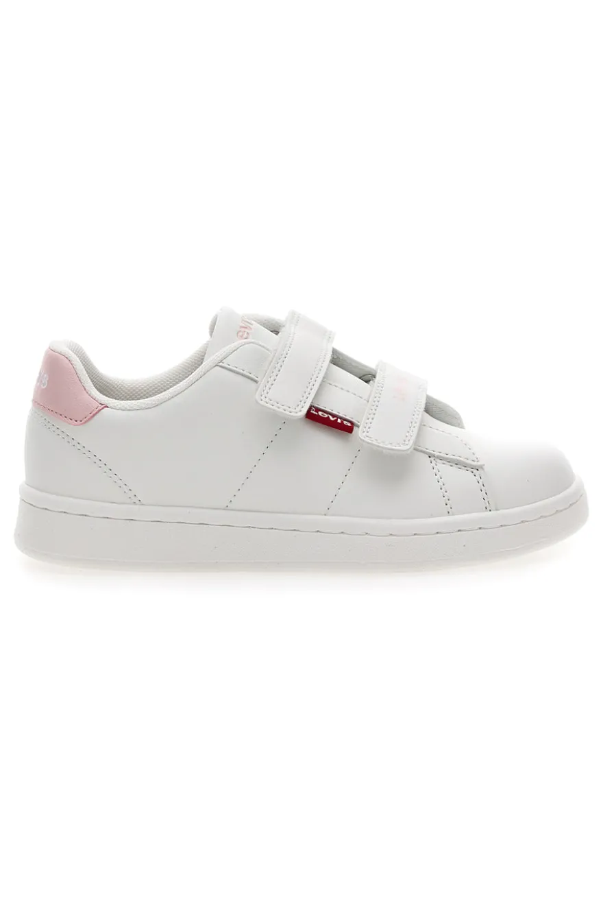 Sneakers Bianche Con Strappi Levi's Bell Jr VAVE0200S