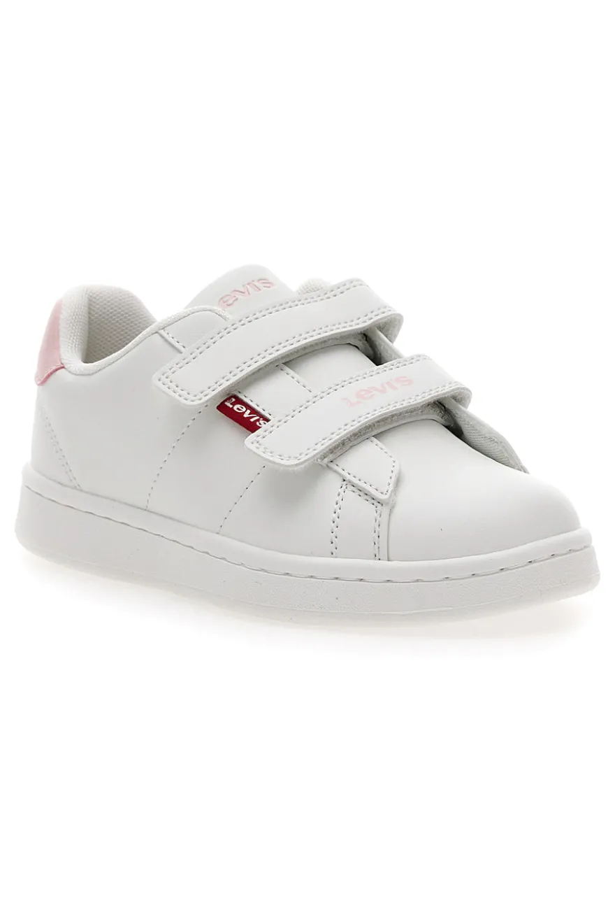Sneakers Bianche Con Strappi Levi's Bell Jr VAVE0200S