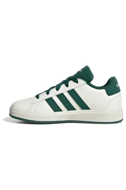 Sneakers bianche con strisce verdi Adidas Grand Court 2 K