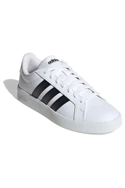 Sneakers bianche con strisce nere Adidas GRAND COURT BASE 3.0