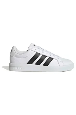 Sneakers bianche con strisce nere Adidas GRAND COURT BASE 3.0