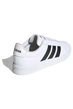 Sneakers bianche con strisce nere Adidas GRAND COURT BASE 3.0