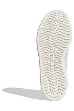 Sneakers bianche con strisce iridescenti e punta a conchiglia Adidas Streettalk J