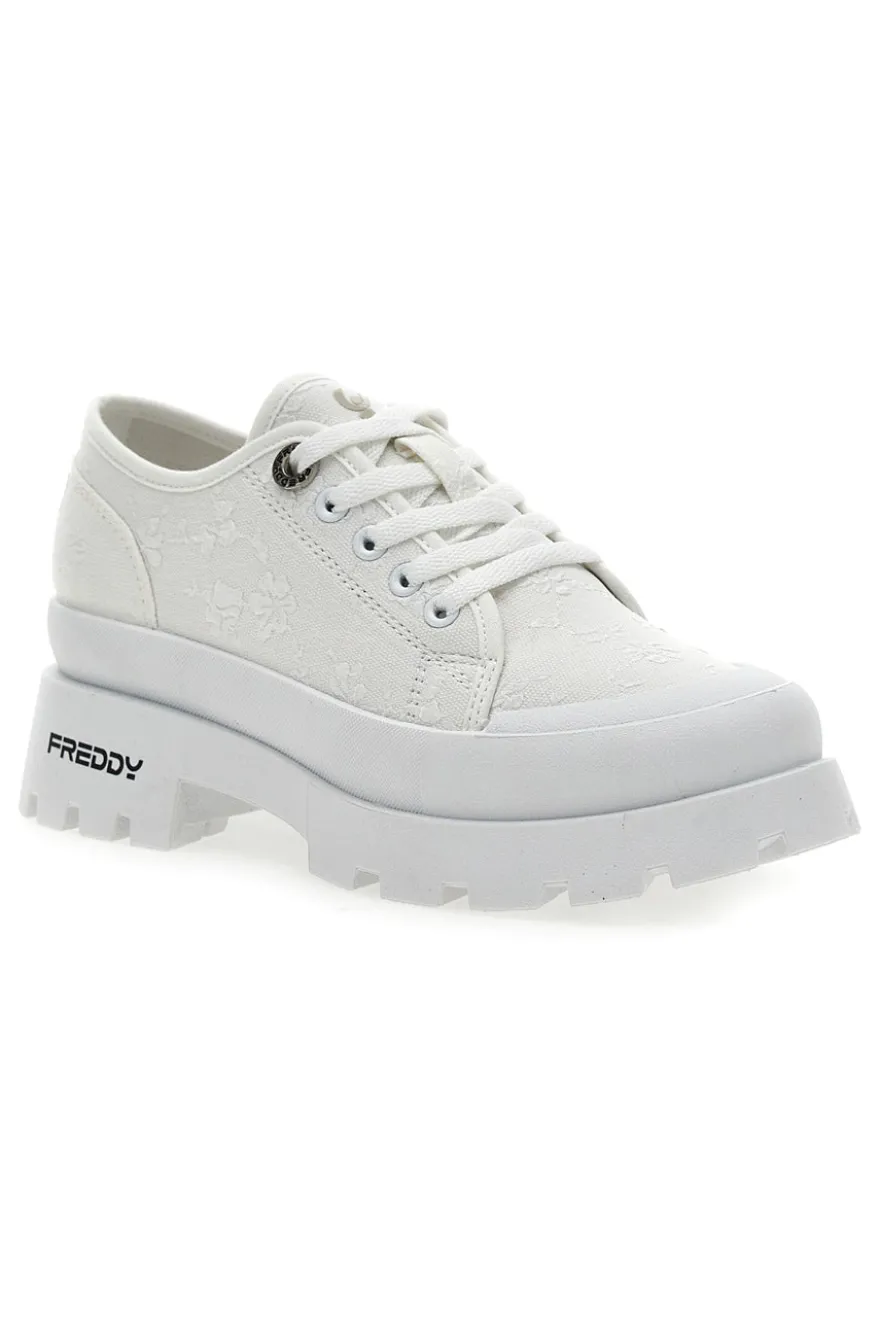 Sneakers Bianche Con Suola Platform Bianca FREDDY FY7679
