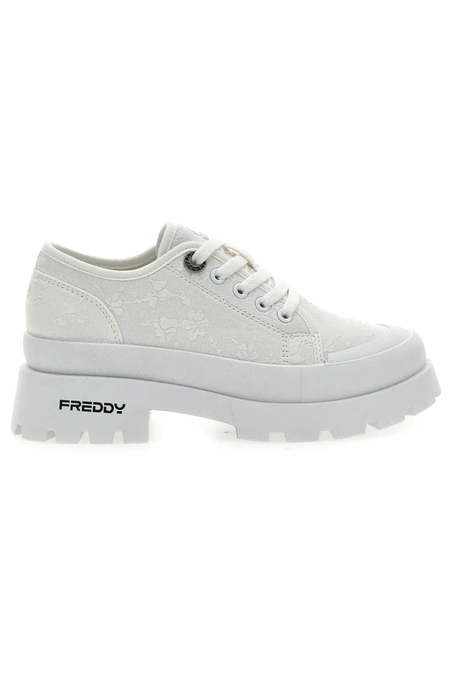 Sneakers Bianche Con Suola Platform Bianca FREDDY FY7679