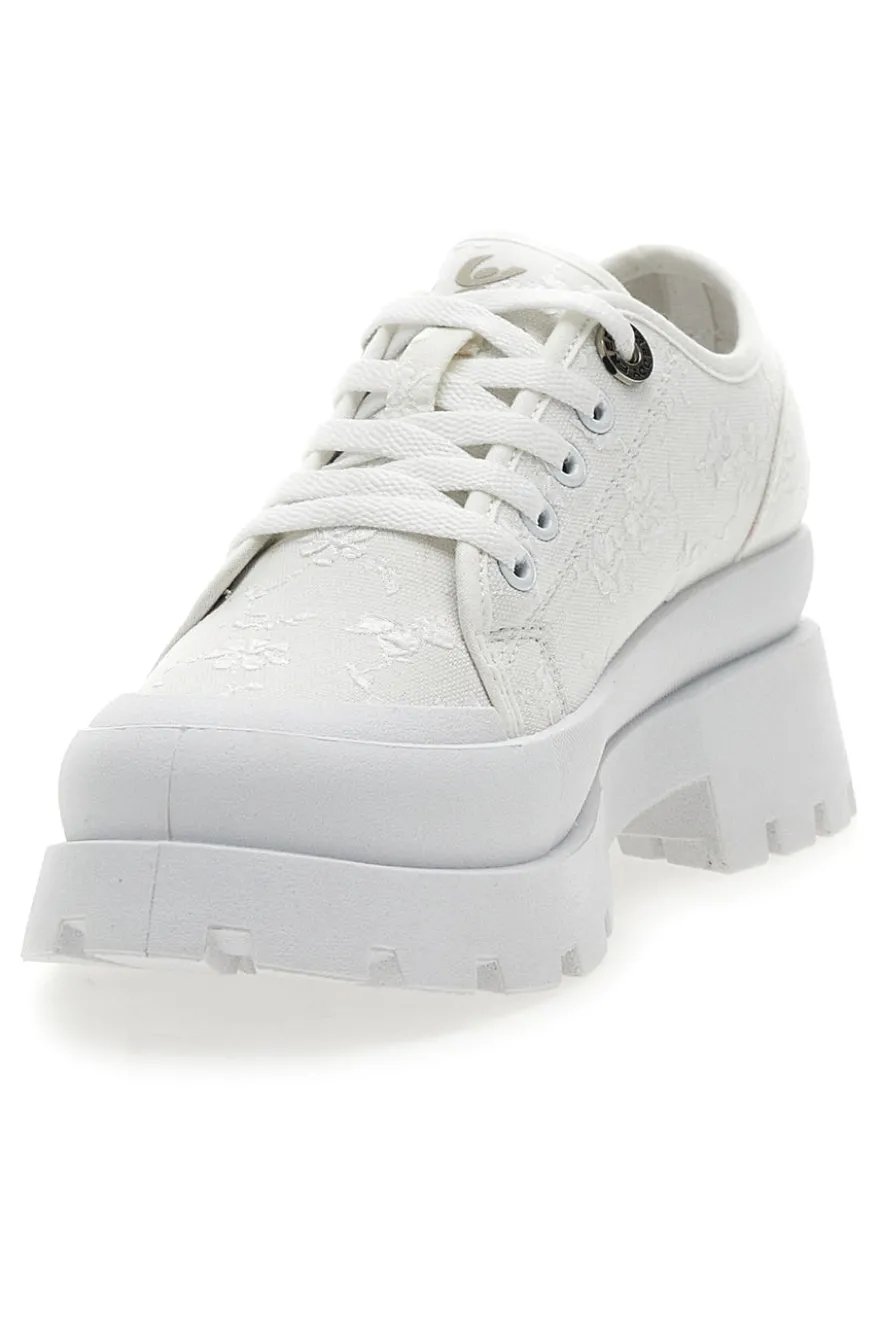 Sneakers Bianche Con Suola Platform Bianca FREDDY FY7679