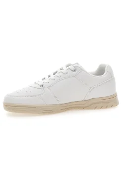 Sneakers Bianche con Suola in Gomma CHAMPION CLAY 400 W