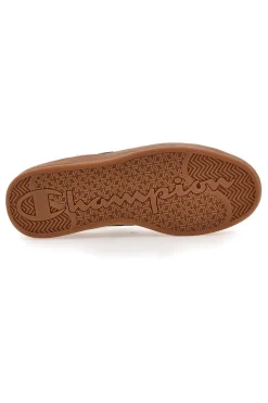 Sneakers bianche con suola marrone Champion PRESTIGE PLATFORM