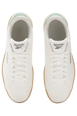 Sneakers Bianche con Suola Marrone Reebok Court Clean