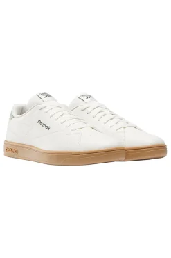 Sneakers Bianche con Suola Marrone Reebok Court Clean
