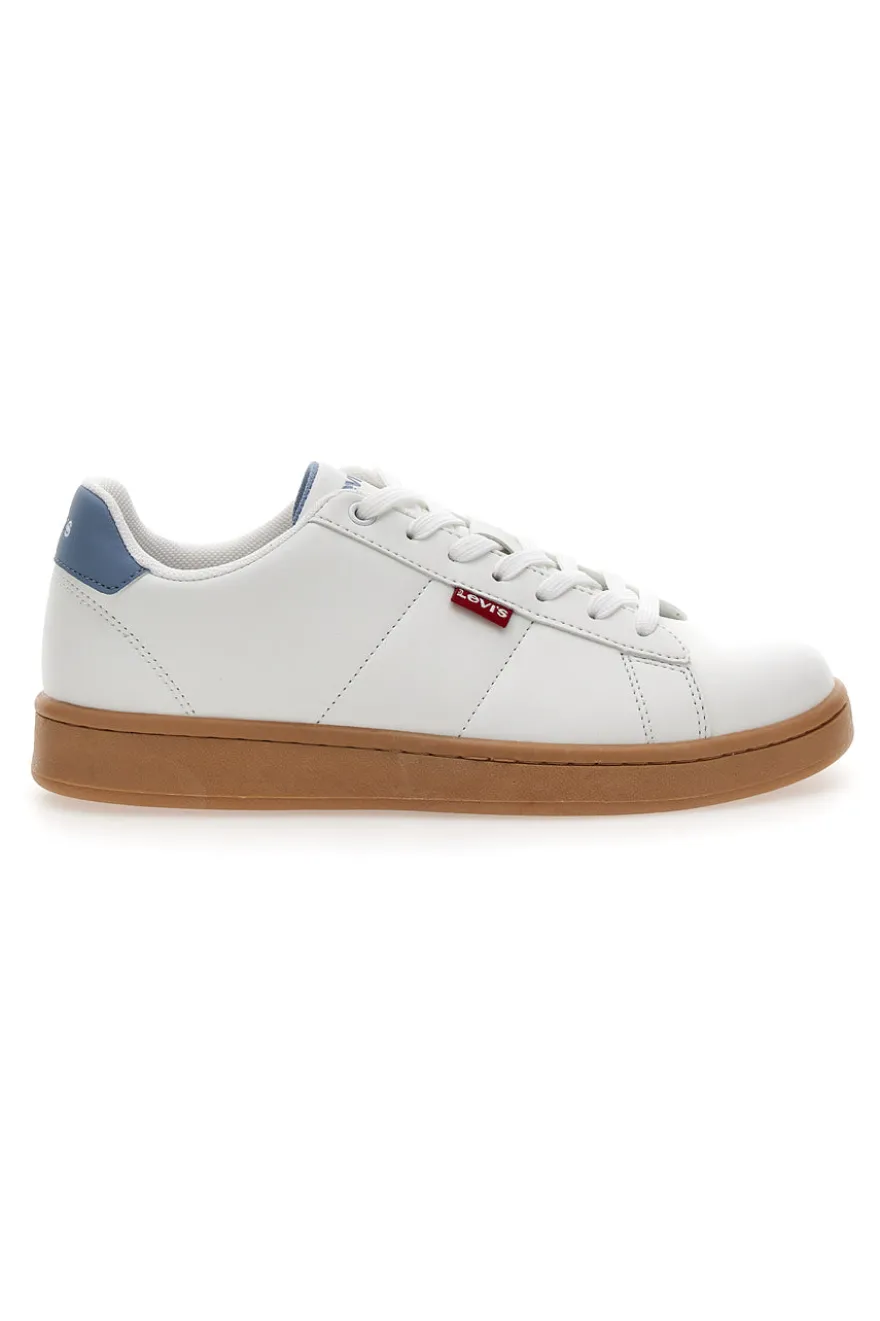 Sneakers Bianche con Suola a Contrasto Levi's VAVE0201S