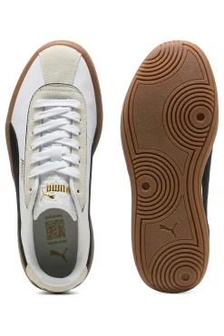 Sneakers Bianche con Suola a Contrasto Puma Club Klassika
