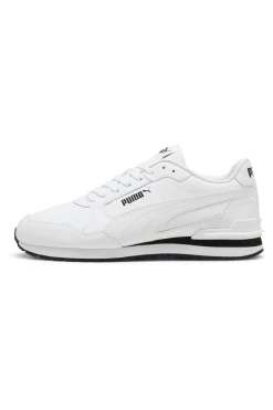 Sneakers Bianche con Tomaia in Pelle PUMA ST Runner v4 L