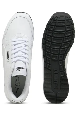 Sneakers Bianche con Tomaia in Pelle PUMA ST Runner v4 L