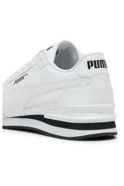 Sneakers Bianche con Tomaia in Pelle PUMA ST Runner v4 L
