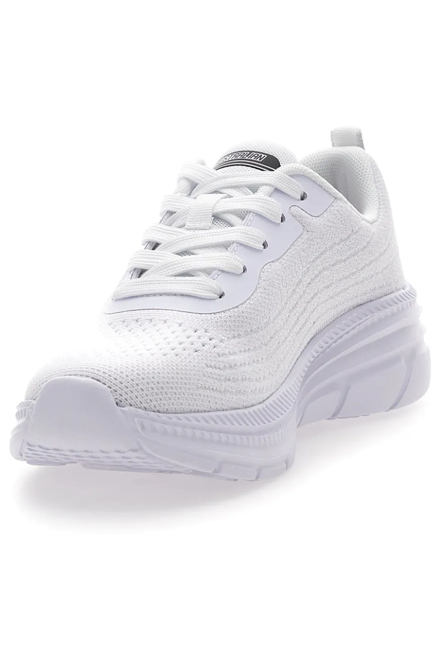Sneakers Bianche con Tomaia Traspirante e Memory Confort Sneakers Bianche con Tomaia Traspirante e Memory Confort AUSTRALIAN AU25W507