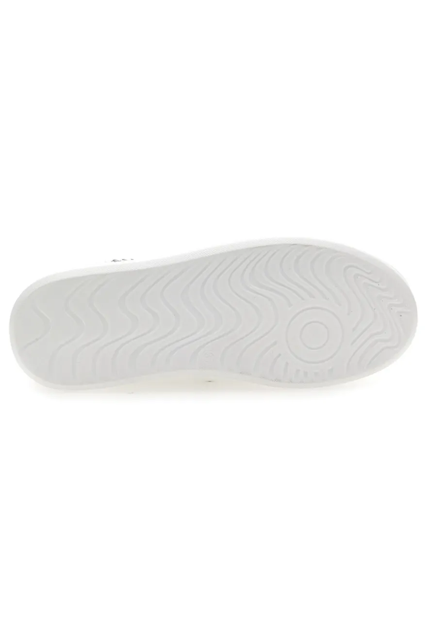 Sneakers Bianche con Tomaia Decorata e Platform MARIELLA BURANI 50251