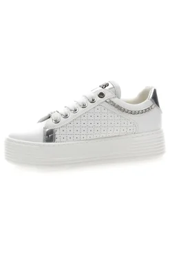 Sneakers Bianche con Tomaia Decorata e Platform MARIELLA BURANI 50251