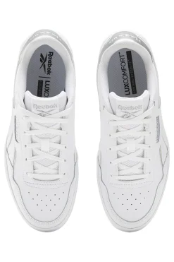 Sneakers Bianche con Tomaia in Pelle Reebok Court Advance Bold