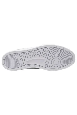 Sneakers Bianche con Tomaia in Pelle Reebok Court Advance Bold
