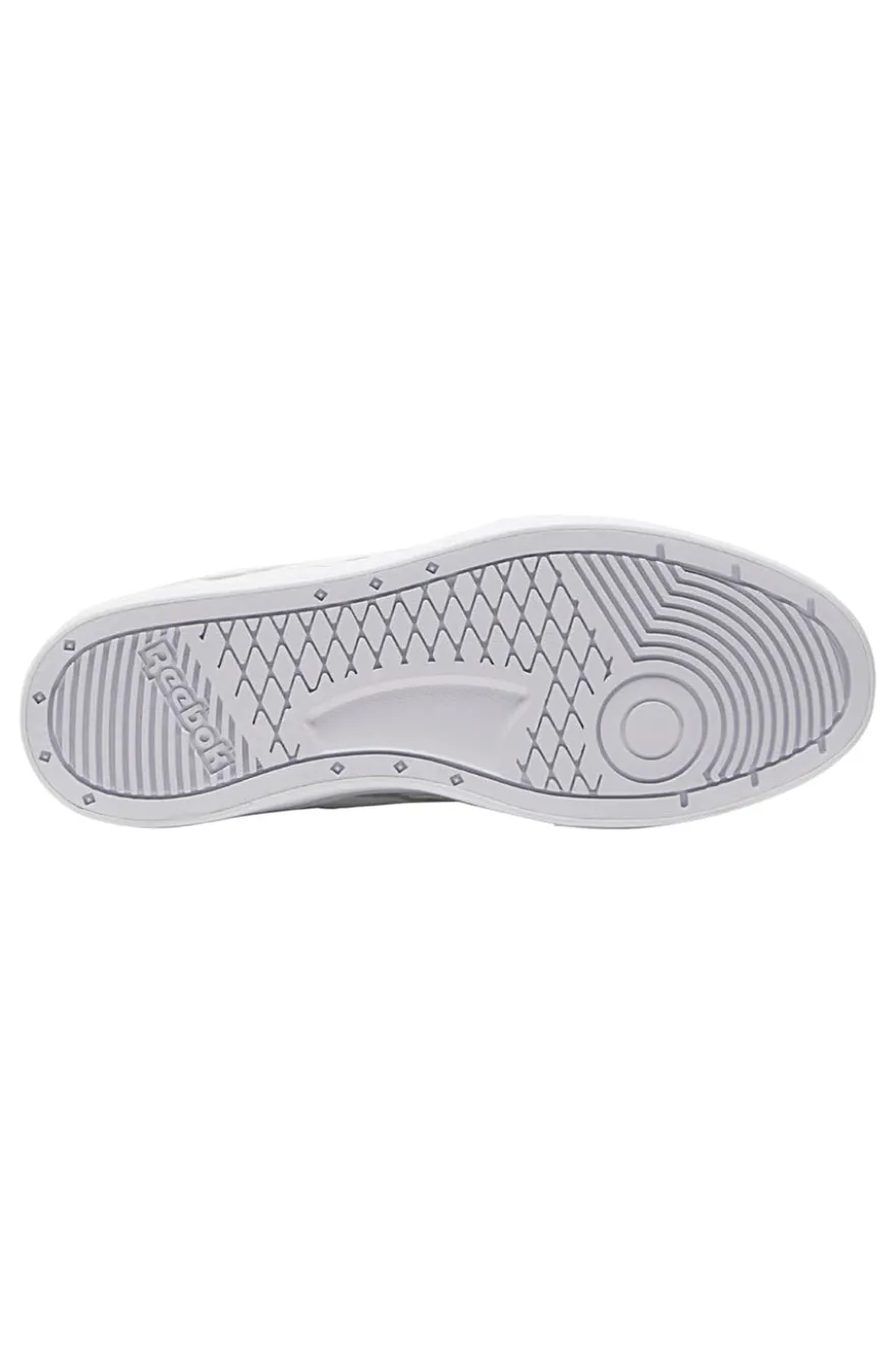 Sneakers Bianche con Tomaia in Pelle Reebok Court Advance Bold