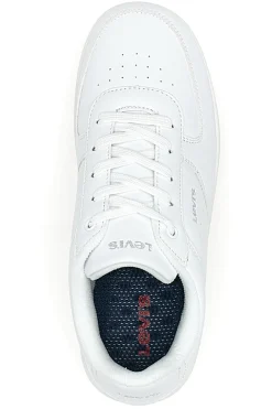 Sneakers Bianche con Tomaia Traforata e Platform LEVI'S NEW UNION BOLD