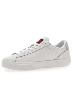 Sneakers Bianche Con Tomaia In Pelle TOMMY JEANS CUPSOLE SNEAKER ESS