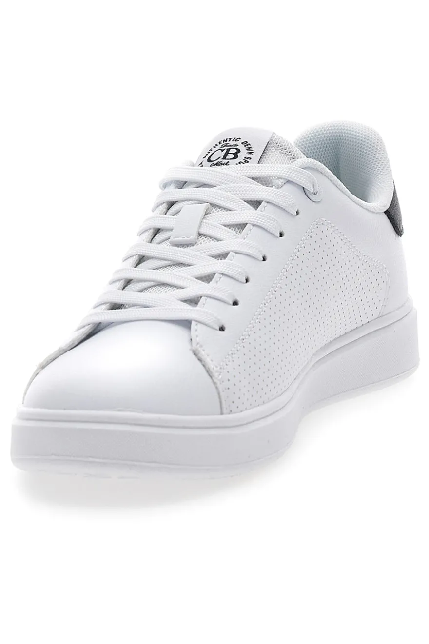 Sneakers Bianche con Tomaia Traforata COTTON BELT GTZ 3.0