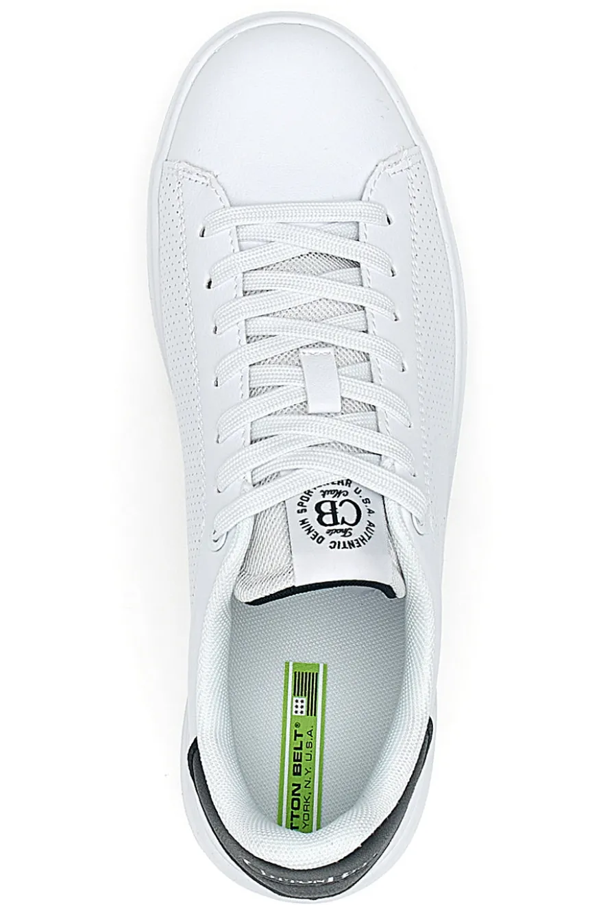 Sneakers Bianche con Tomaia Traforata COTTON BELT GTZ 3.0