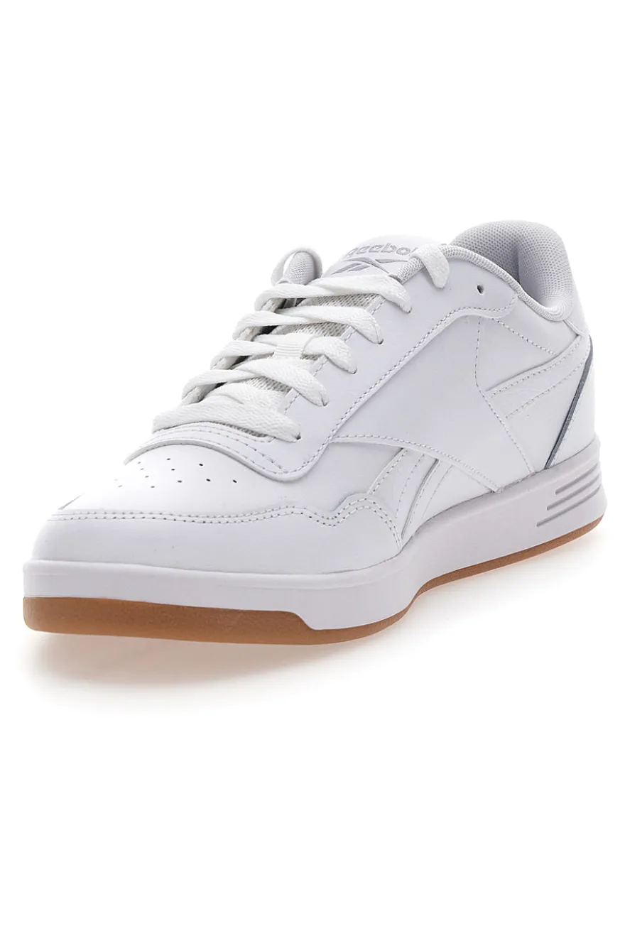 Sneakers Bianche con Tomaia in Pelle Reebok Court Advance