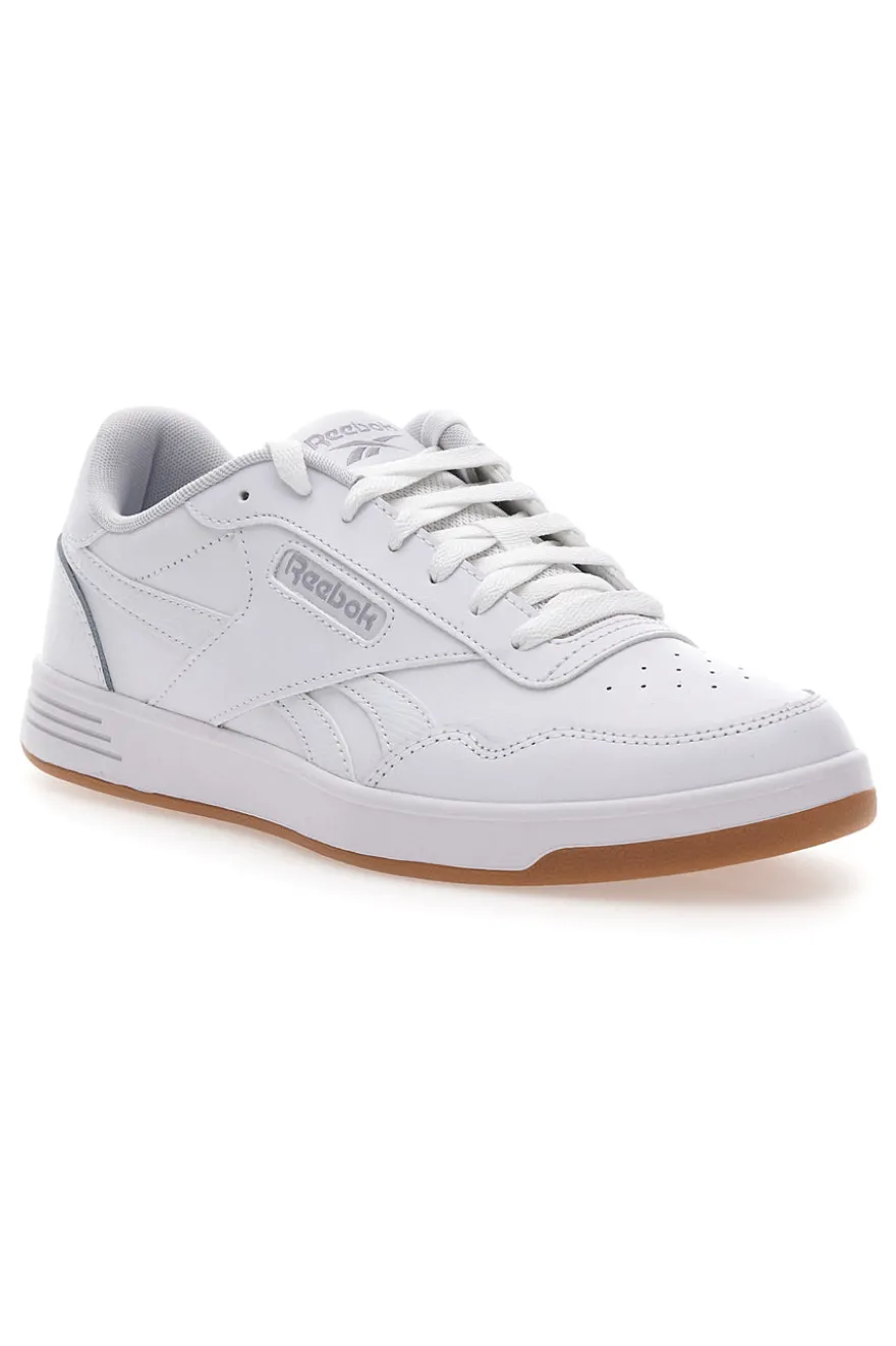 Sneakers Bianche con Tomaia in Pelle Reebok Court Advance