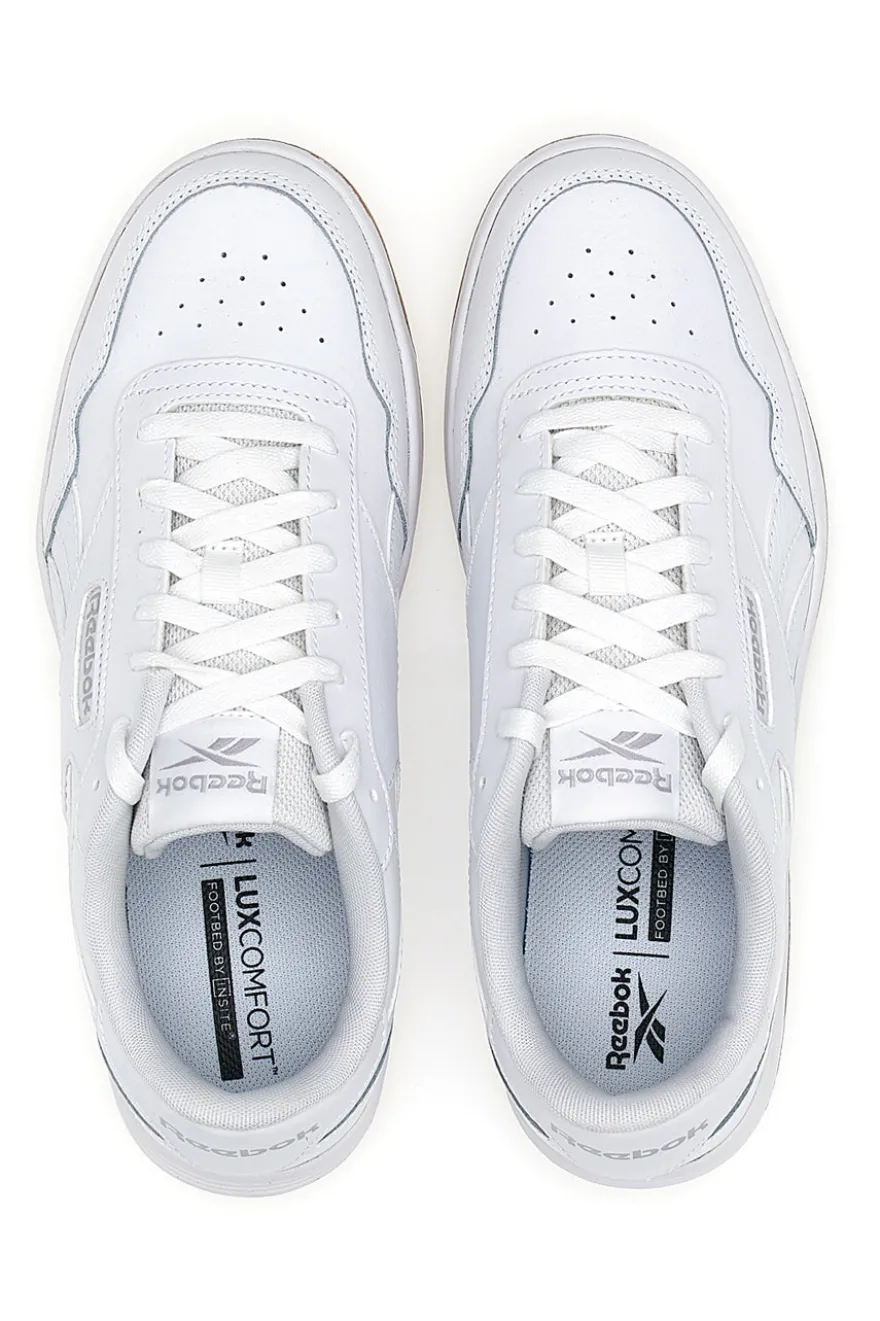 Sneakers Bianche con Tomaia in Pelle Reebok Court Advance