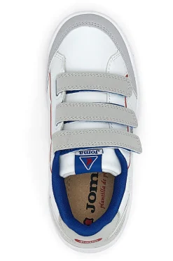 Sneakers Bianche con Tre Strap Joma Agora JR 2404