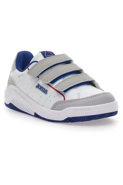 Sneakers Bianche con Tre Strap Joma Agora JR 2404