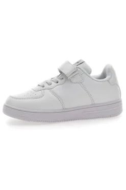 Sneakers Bianche con Velcro da Bimbi 2T2L 4713