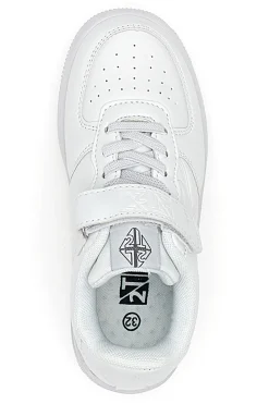 Sneakers Bianche con Velcro da Bimbi 2T2L 4713