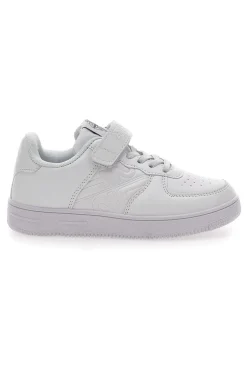 Sneakers Bianche con Velcro da Bimbi 2T2L 4713