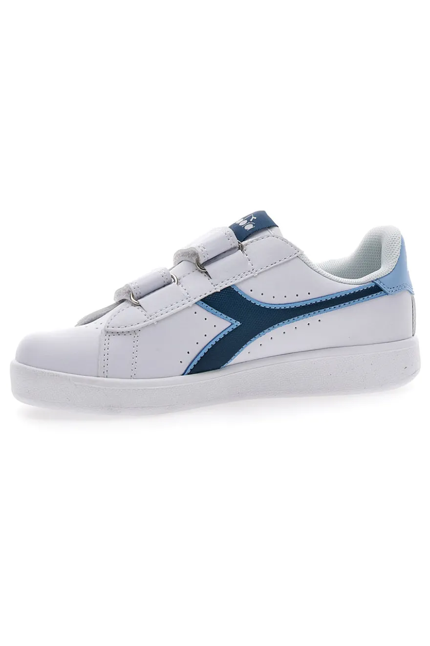 Sneakers Bianche con Velcro Diadora Game P PS