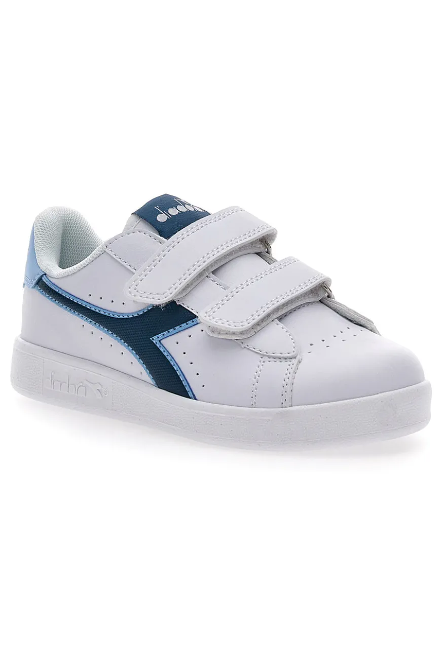 Sneakers Bianche con Velcro Diadora Game P PS