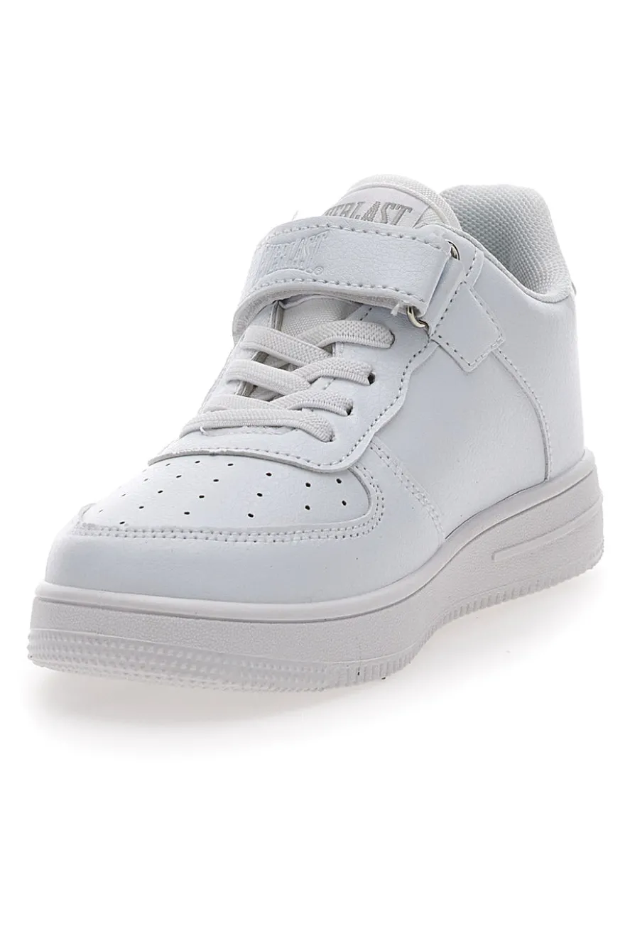 Sneakers Bianche con Velcro da Bimbi Everlast 713