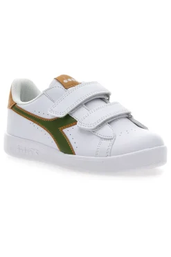 Sneakers bianche con velcro Diadora Game P PS