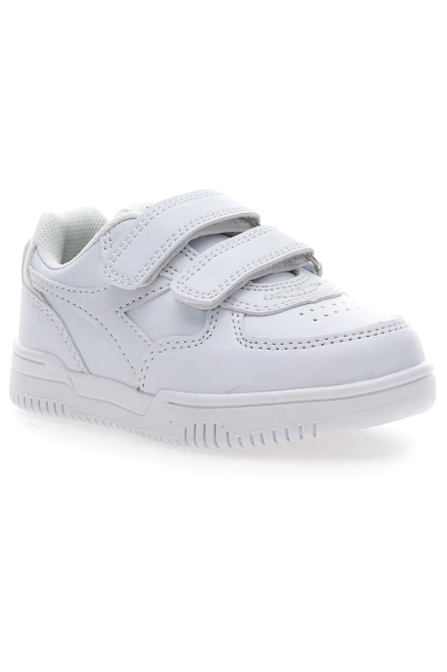 Sneakers bianche con velcro Diadora Raptor Low TD
