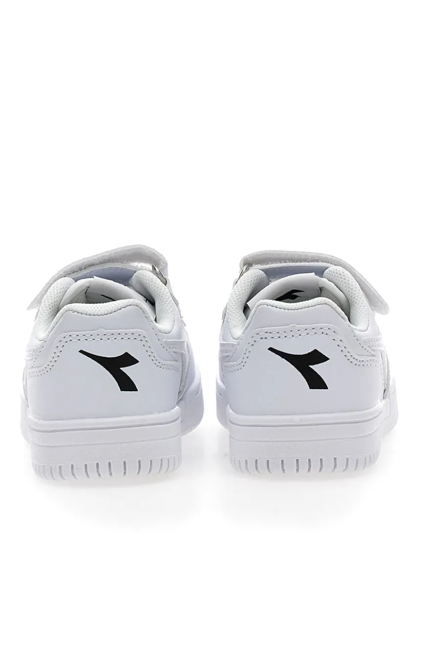 Sneakers bianche con velcro Diadora Raptor Low TD